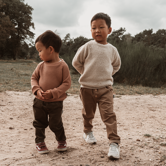 Broek Washed Corduroy - Camel