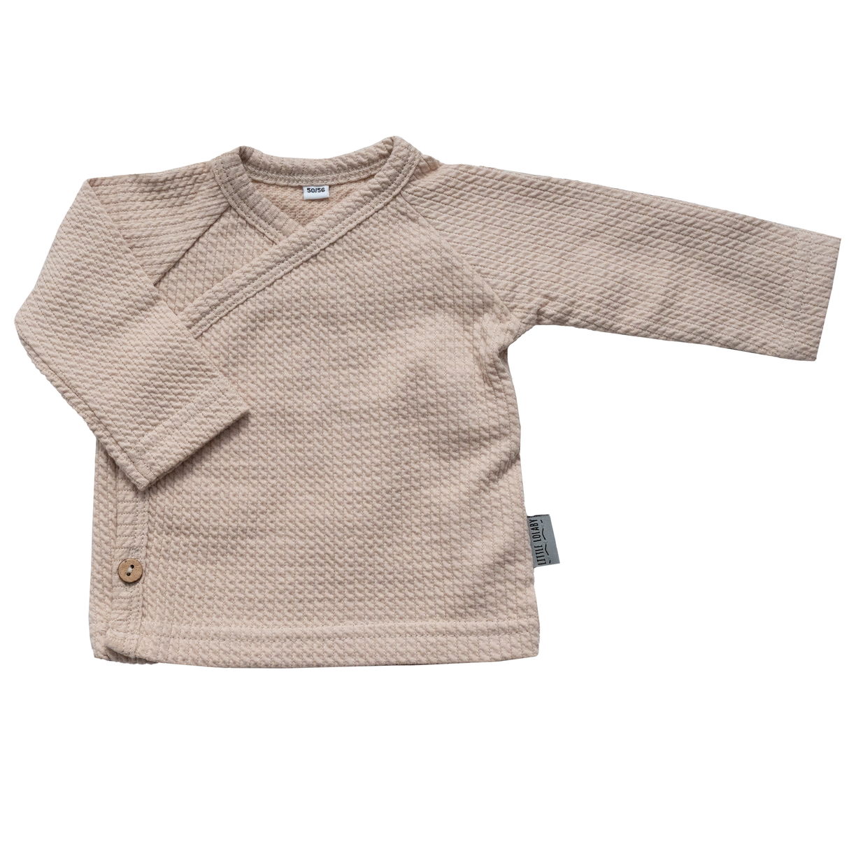 Overslagshirt Mini Cable - Beige