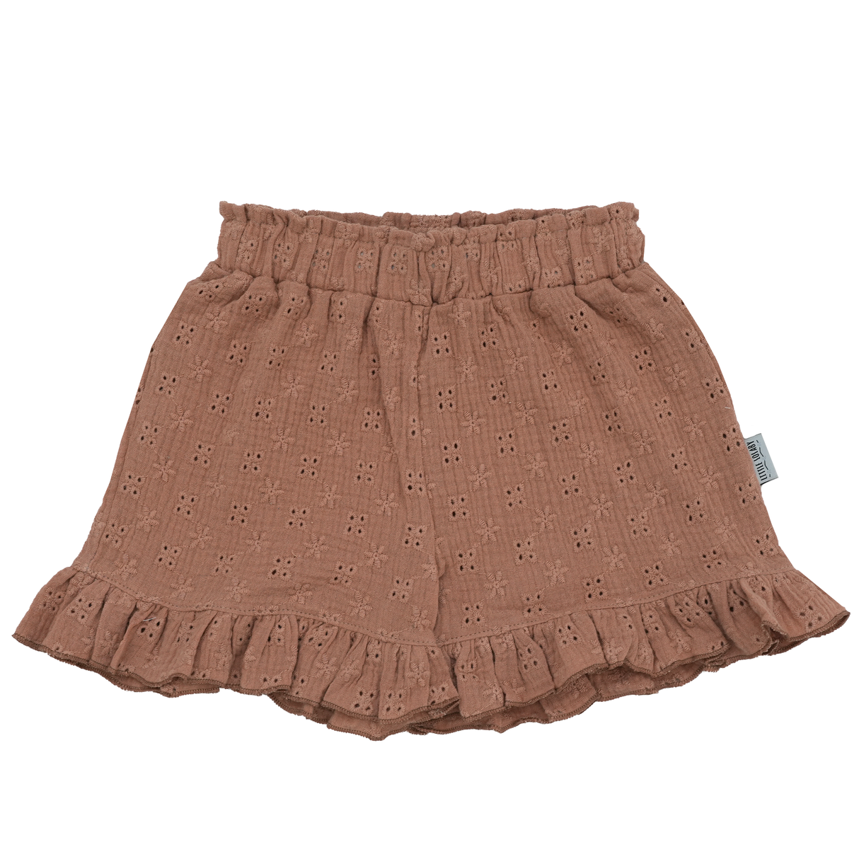 Short Embroidery - Peach