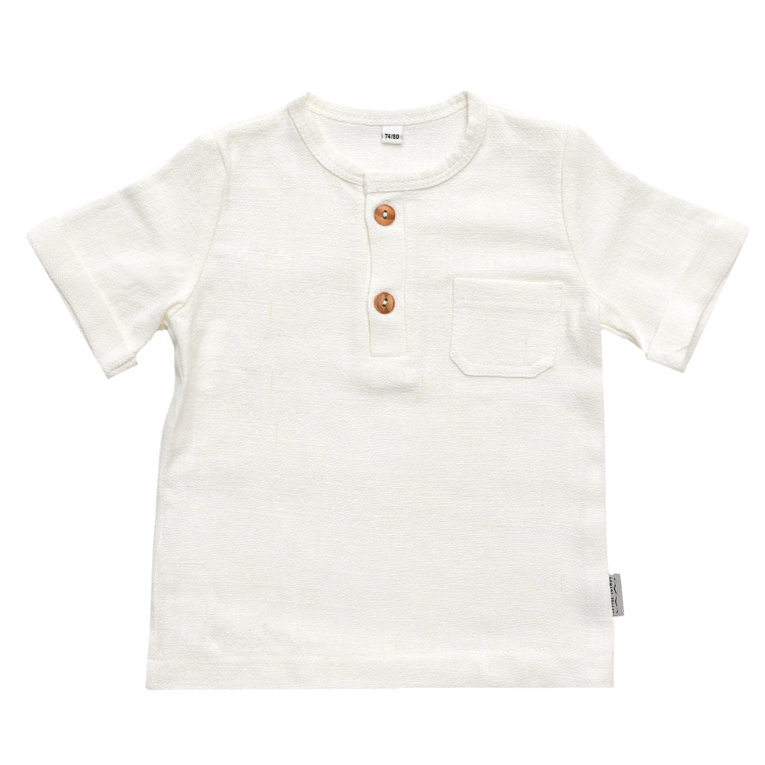 T-shirt Linen - Ecru
