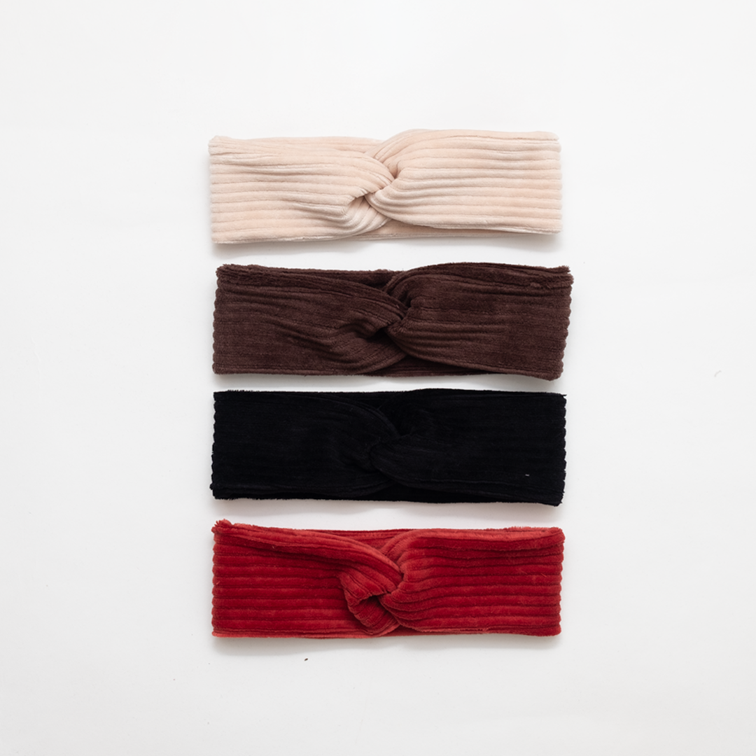 Rib Haarbandeau - Meerdere kleuren