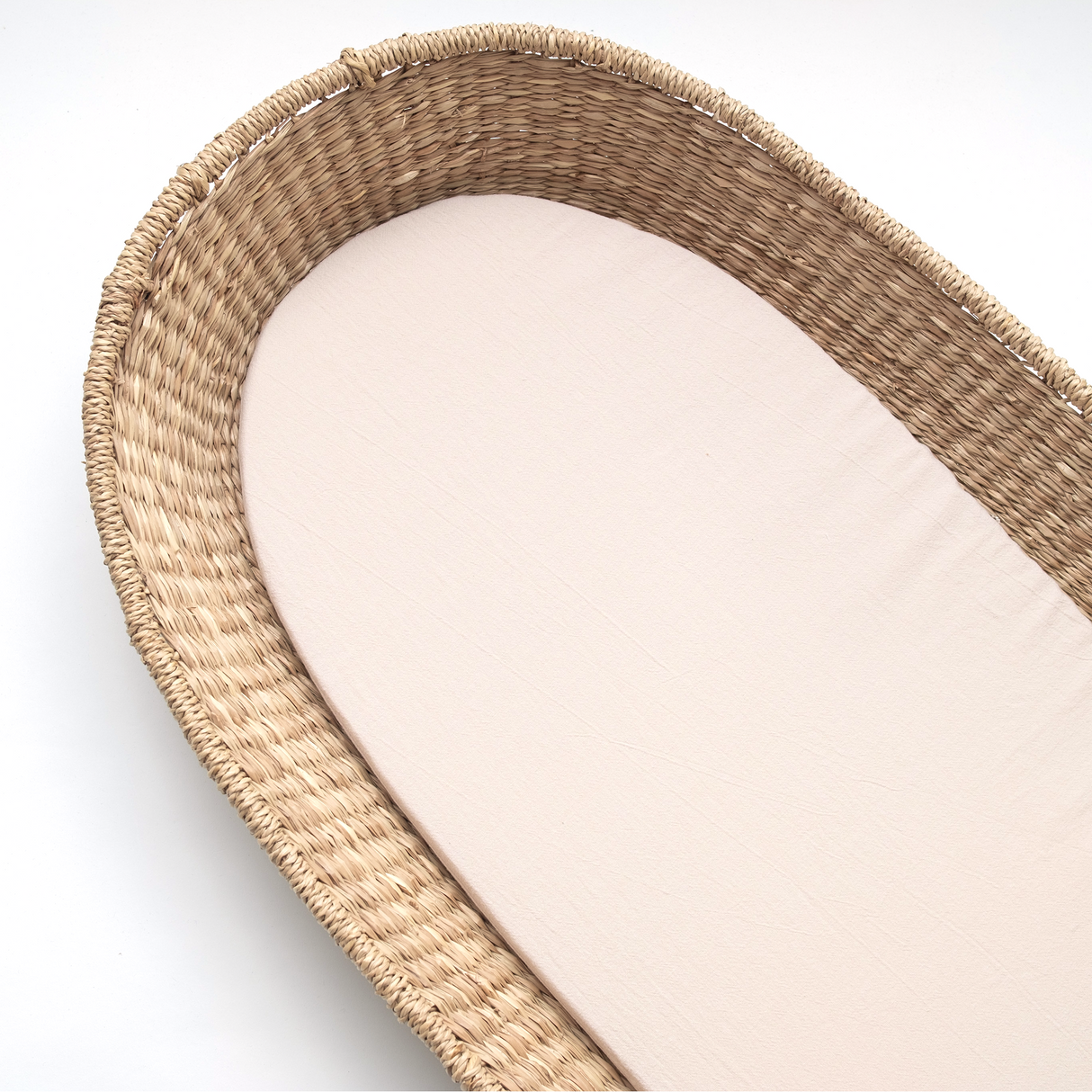 Verschoonmand Hoes - Gewassen Katoen Sand