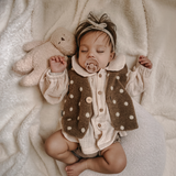 Wool Gilet - Dots