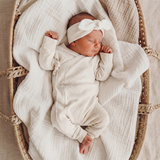 Boxpakje Met Strikje Pointelle - Ecru