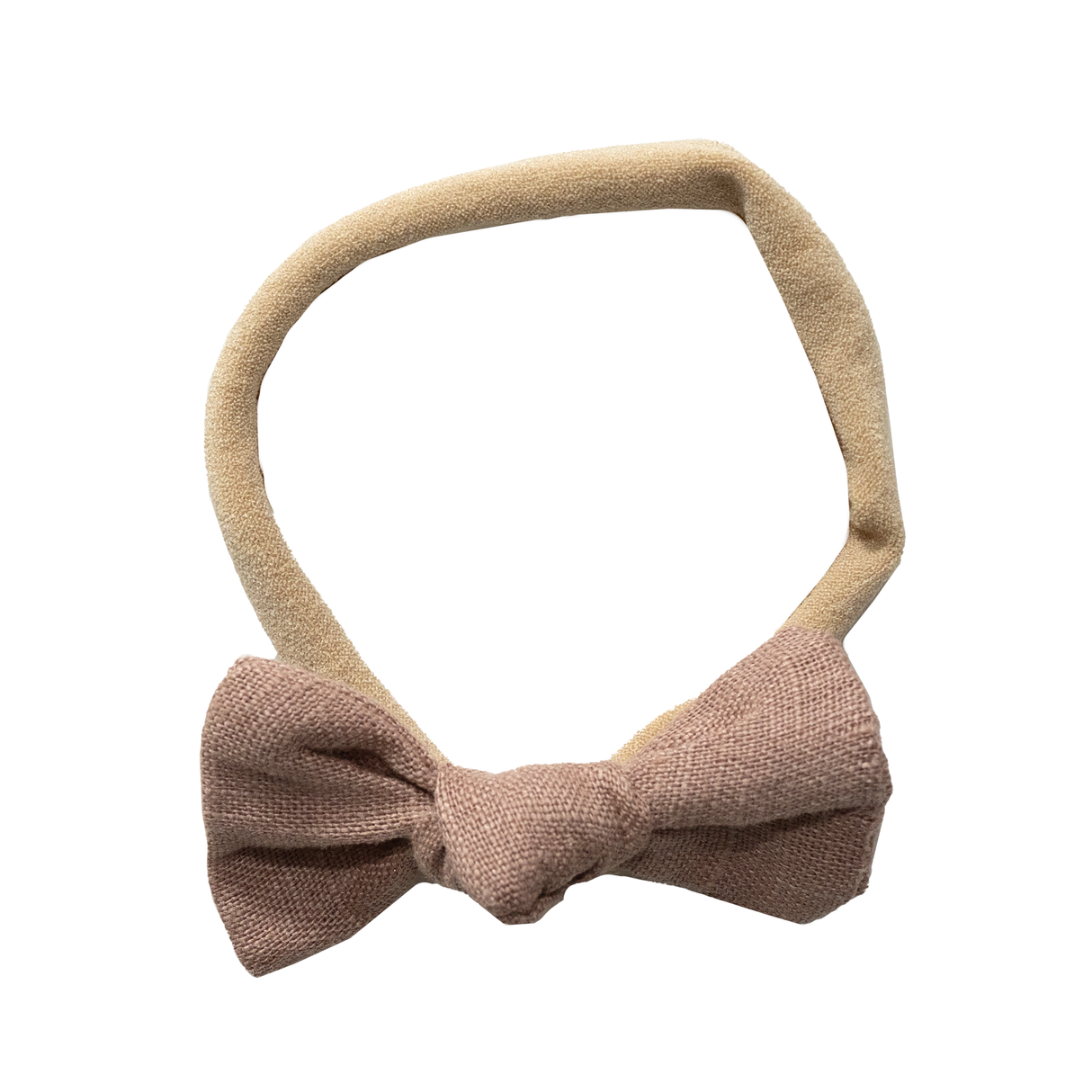 Haarband Strikje Linen - Soft Blush
