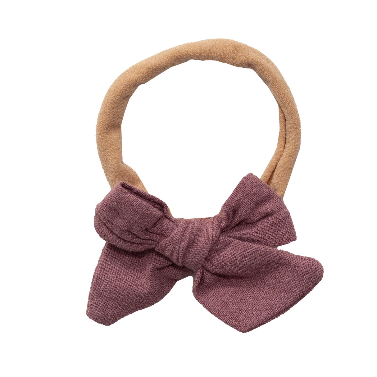 Haarband Strikje Cotton - Dusty Purple