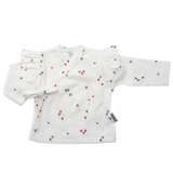 Overslagshirt Ruffle - Little Hearts Clay Pink