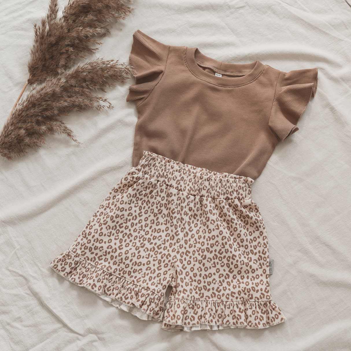 Shirt Ruffle Rib - Cacao